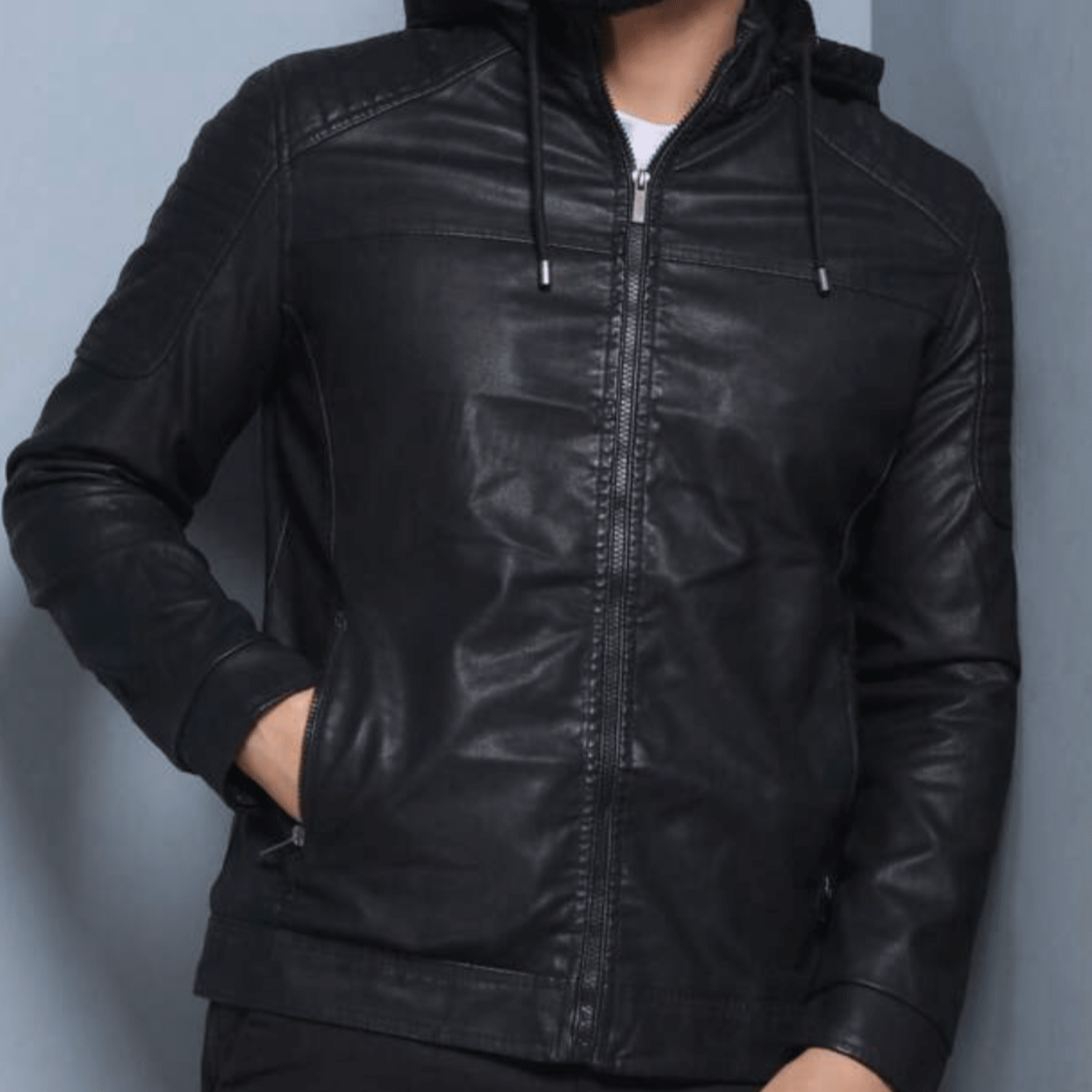 Jaqueta Masculina de Couro Luxo e Conforto LC58