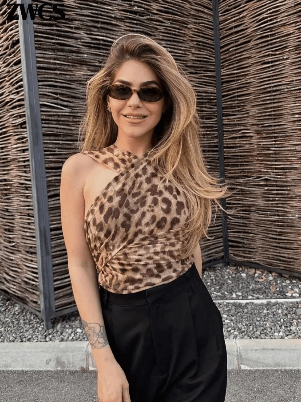 Blusa Body Estampa Animal Print