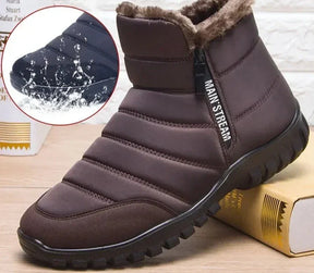 Bota de Inverno Impermeável Masculina Luxo e Conforto LC15