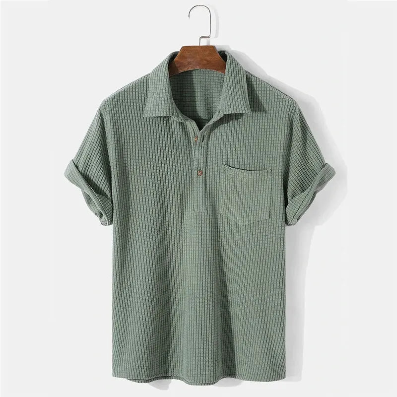 Camisa Masculina Luxo e Conforto Estilo Moderno e Sofisticação LC29