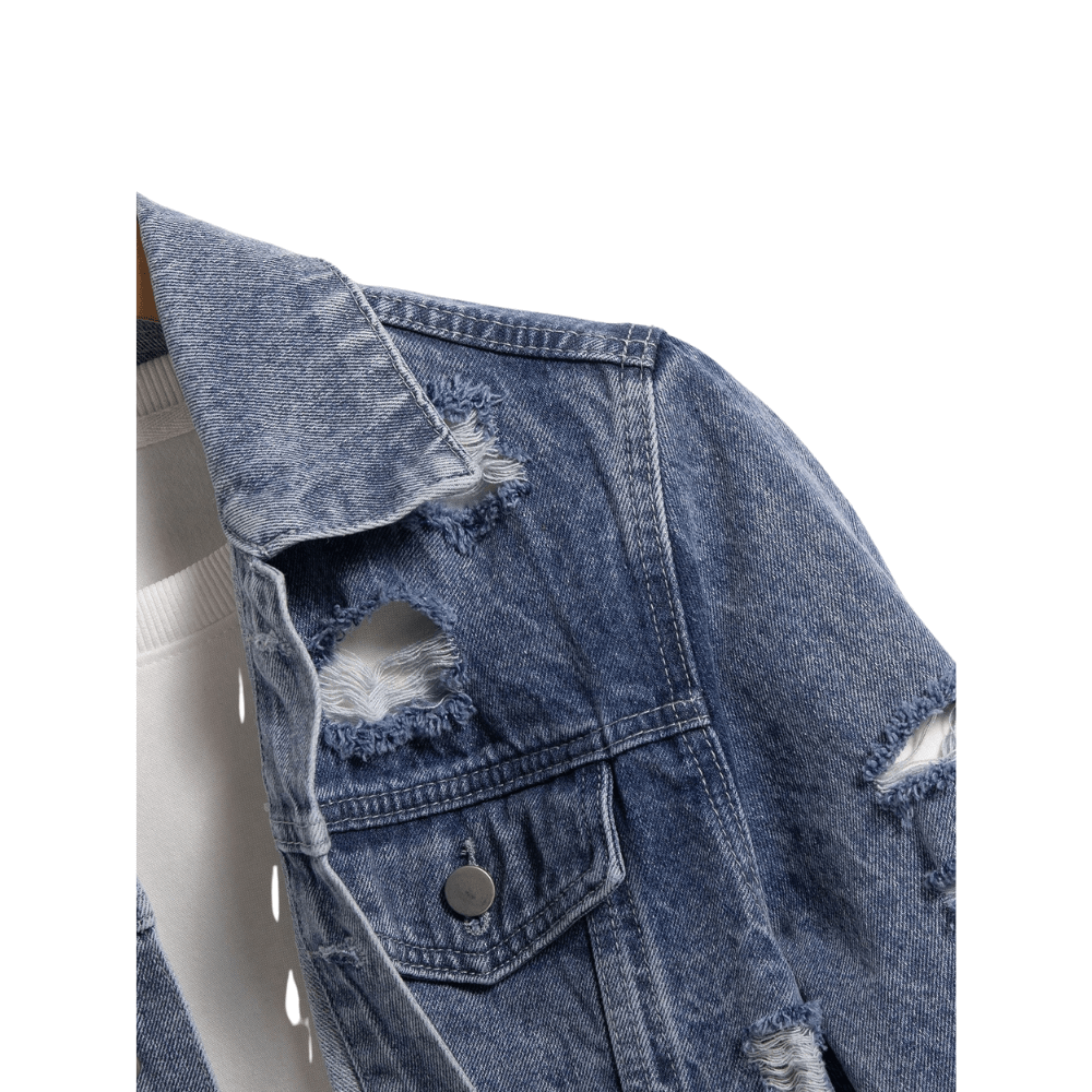 Jaqueta Masculina Jeans Luxo e Conforto LC112