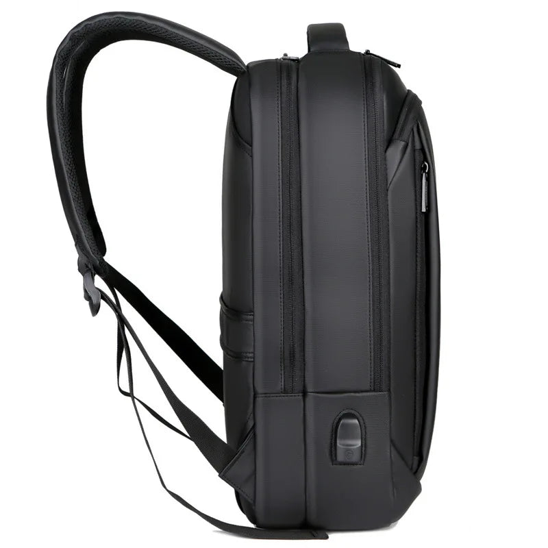 Mochila Executiva Luxo e Conforto LC04 - Notebook 15", Impermeável e Porta USB