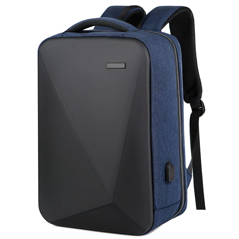 Mochila Executiva Luxo e Conforto LC06 - Notebook 15", Impermeável, Porta USB e Trava TSA