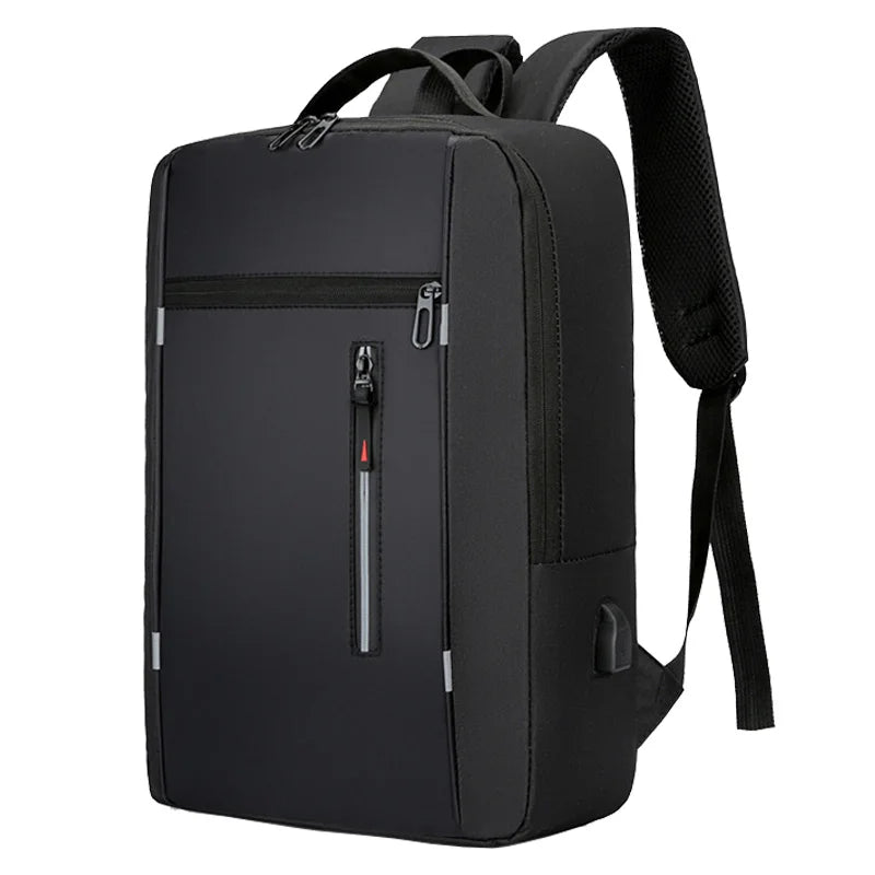 Mochila Executiva Luxo e Conforto LC05 - Notebook 15", Impermeável e Porta USB