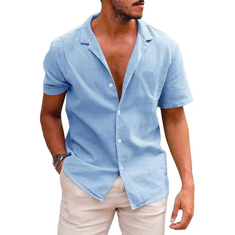 Camisa Masculina Luxo e Conforto  – Elegância e Estilo LC30