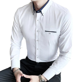 Camisa Social Masculina Luxo e Conforto LC76