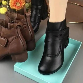 Bota Feminina Casual Velluto